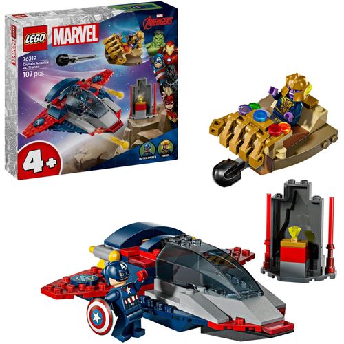 5702017817910 - 76319 Marvel Super Heroes Captain America vs Thanos Konstruktionsspielzeug