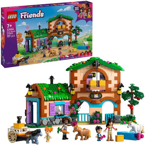 5702017815220 - 42654 Friends Ponyhof & Stall Konstruktionsspielzeug