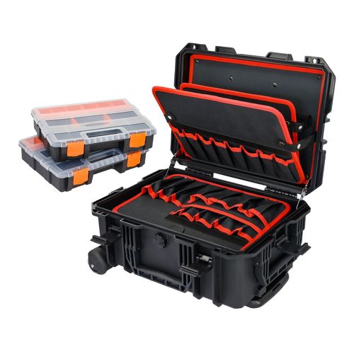 4010537156428 - HMF 15604-02 Outdoor Werkzeugtrolley Werkzeugkoffer leer mit Rollen 465 x 36 x 225 cm 4010537156428 - HMF 15604-02 Outdoor Werkzeugtrolley Werkzeugkoffer leer mit Rollen 465 x 36 x 225 cm