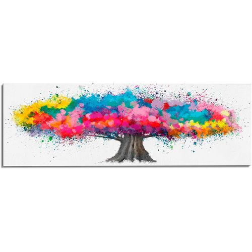 8714597626445 - Deco-Panel REINDERS Bunter Baum bunt (farbe bild(er) bunt) B156cm H52cm T2cm Holzwerkstoff Bilder