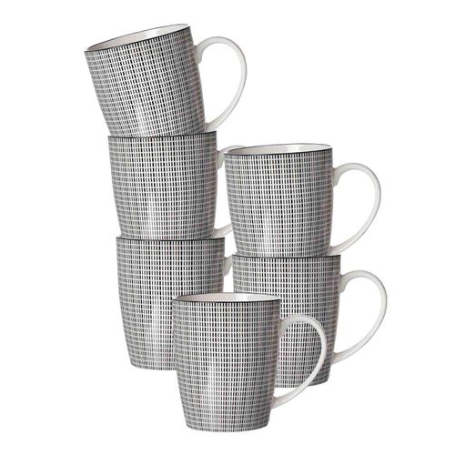 4053532069324 - Henkelbecher Takeo Stripes 350 ml 6er Set