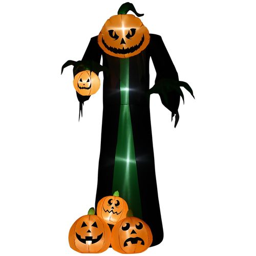 4255633536976 - Aufblasbare Halloweendekoration im Kürbismanndesign mit LED-Lichtern bunt (Farbe mehrfarbig) 4255633536976 - Aufblasbare Halloweendekoration im Kürbismanndesign mit LED-Lichtern bunt (Farbe mehrfarbig)