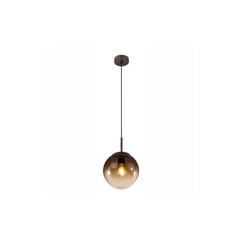 9007371374830 - - Pendelleuchte varus mit Glaskugel aus Amberglas ø 20cm 9007371374830 - - Pendelleuchte varus mit Glaskugel aus Amberglas ø 20cm
