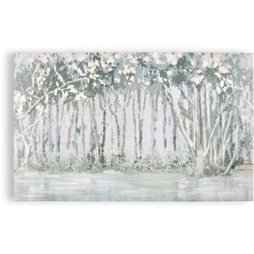 5011583488975 - Leinwandbild LAURA ASHLEY Woodland Walk Luxus grau (farbe bild(er) grau) Ø Leinwandbild MDF Bilder Leindwandbild 90x55cm