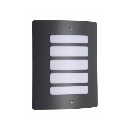 4004353121319 - BRILLIANT Lampe Todd Außenwandleuchte anthrazit 1x A60 E27 60W geeignet für Normallampen (nicht enthalten) IP-Schutzart 44 - spritzwassergeschützt