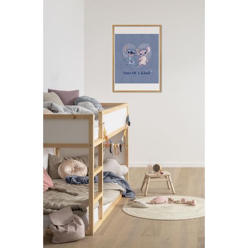4055065196331 - Bild KOMAR Stitch One of a Kind blau (farbe bild(er) blau) B50cm H70cm Papier Holz Bilder Wandbild zur Dekoration im Kinderzimmer - ohne Rahmen