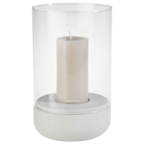 4008832654442 - Blomus Windlicht Calma  Greige  Glas Stein  20 cm  Glaseinsatz  Dekoration Windlichter & Laternen Windlichter