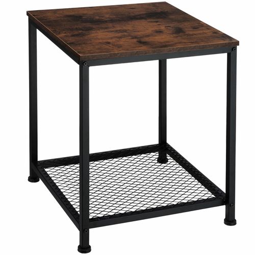 4061173205131 - Tectake - Beistelltisch Derby industrial dark - 404206 - Nachttisch  Beistelltisch