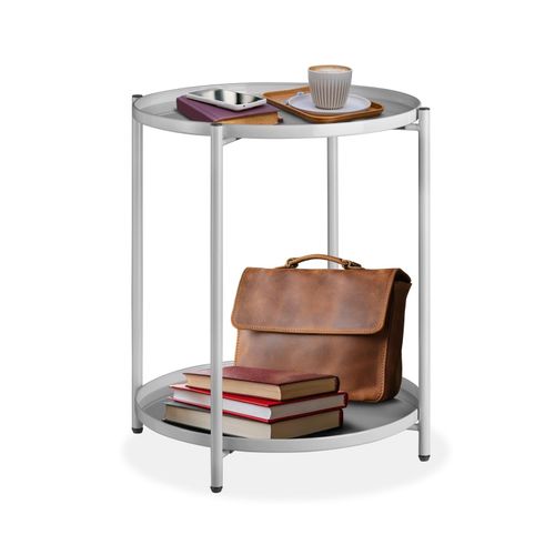 4061173205049 - tectakeÂ® - Beistelltisch - Kleiner Couchtisch - 455x455x53cm max Belastbarkeit 60kg - 404197