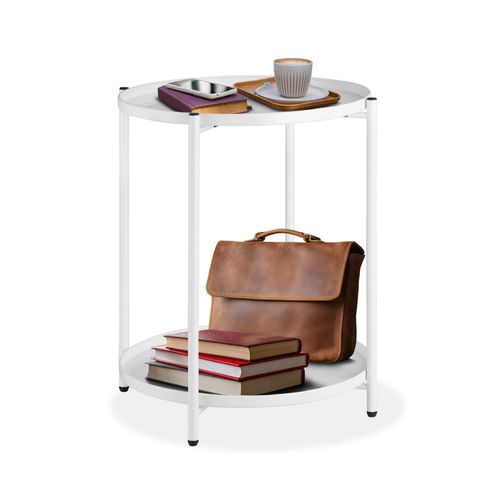 4061173205056 - tectake® Beistelltisch Stahl filigranes Gestell 455 x 455 x 53 cm 4061173205056 - tectake® Beistelltisch Stahl filigranes Gestell 455 x 455 x 53 cm
