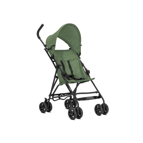 3800166120584 - Kinderwagen Buggy Vaya verstellbares Sonnendach klappbar Fußstütze tannengrün