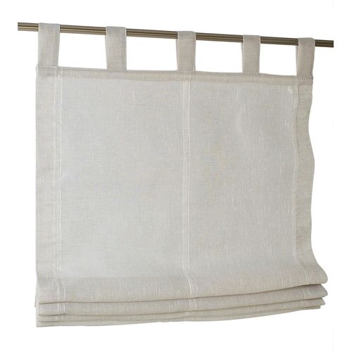 4016478080419 - Raffrollo KUTTI Brondby Raffrollos Gr 145 cm einseitig verschiebbar Schlaufen 45 cm grau (taupe) Raffrollos halbtransparent halbtransparent Polyester Schlaufen 4016478080419 - Raffrollo KUTTI Brondby Raffrollos Gr 145 cm einseitig verschiebbar Schlaufen 45 cm grau (taupe) Raffrollos halbtransparent halbtransparent Polyester Schlaufen