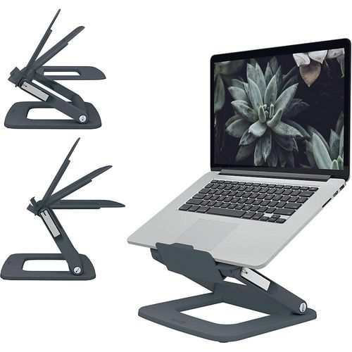 4002432138340 - Ergo Ergonomischer Höhenverstellbarer Multi-Winkel Laptopständer 6424 Tragbar Bis zu 15 Grau 4002432138340 - Ergo Ergonomischer Höhenverstellbarer Multi-Winkel Laptopständer 6424 Tragbar Bis zu 15 Grau