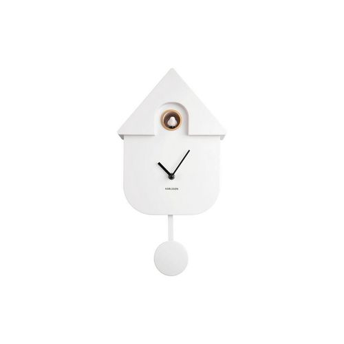 8714302687181 - Wanduhr  Weiß  Kunststoff  215x41x85 cm  Dekoration Uhren Wanduhren