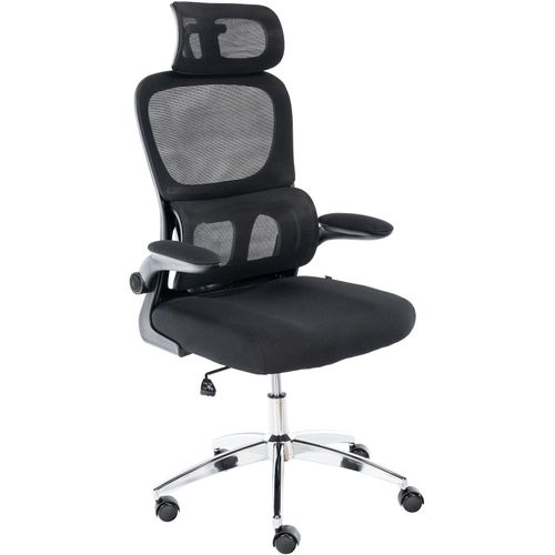 4251756496333 - Bürostuhl Overton I Ergonomischer Drehstuhl mit verstellbarer Kopfstütze und Lendenwirbelstütze klappbaren Armlehnen I Wippfunktion 4251756496333 - Bürostuhl Overton I Ergonomischer Drehstuhl mit verstellbarer Kopfstütze und Lendenwirbelstütze klappbaren Armlehnen I Wippfunktion