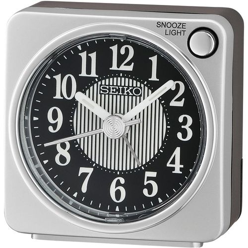 4517228838422 - Quarzwecker SEIKO QHE185S silber (silberfarben) Wecker Wecker Reisewecker Schlafzimmer Beleuchtung Schlummerfunktion 4517228838422 - Quarzwecker SEIKO QHE185S silber (silberfarben) Wecker Wecker Reisewecker Schlafzimmer Beleuchtung Schlummerfunktion