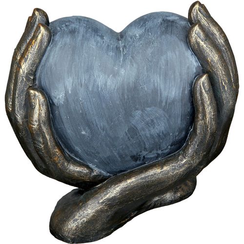 4001250893813 - Dekofigur CASABLANCA BY GILDE Skulptur Herz in Händen Dekofiguren Gr B H T 15 cm x 15 cm x 10 cm grau Dekofiguren 4001250893813 - Dekofigur CASABLANCA BY GILDE Skulptur Herz in Händen Dekofiguren Gr B H T 15 cm x 15 cm x 10 cm grau Dekofiguren