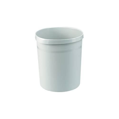 4012473090033 - Papierkorb GRIP rund Volumen 18 l extra stabil 2 Griffmulden ohne Deckel B 237 x T 312 x H 350 mm Polypropylen lichtgrau 4012473090033 - Papierkorb GRIP rund Volumen 18 l extra stabil 2 Griffmulden ohne Deckel B 237 x T 312 x H 350 mm Polypropylen lichtgrau