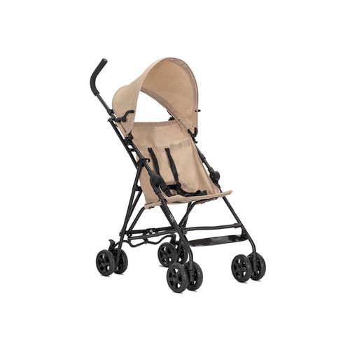 3800166120577 - Kinderwagen Buggy Vaya verstellbares Sonnendach klappbar Fußstütze beige braun