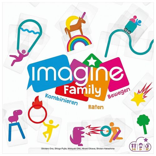 4015566601925 - Rätselspiel Imagine Family - ab 8 Jahren