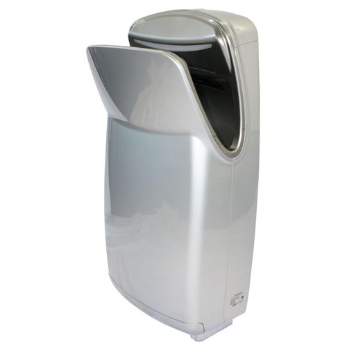 4011240016672 - Händetrockner XT3001 silber energiepsparend + hygienisch mit HEPA Filter