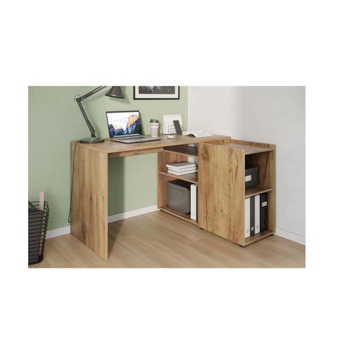 4005949168954 - GERMANIA Duo Schreibtisch anthrazit rechteckig Wangen-Gestell grau 1230 x 400 cm