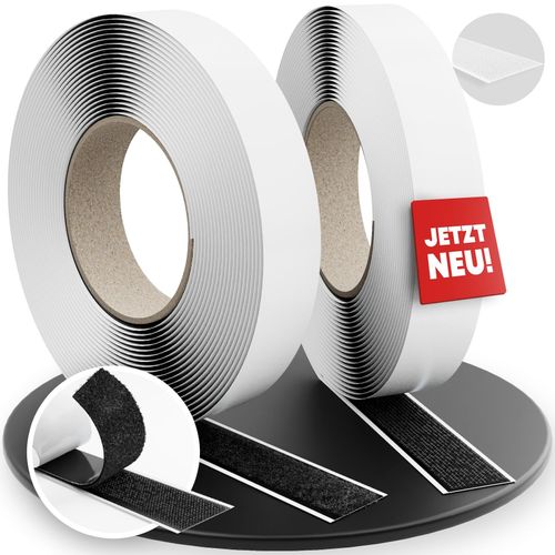 4260162071782 - LTC Easy Tape Strap Klettbandrolle selbstkl 20mm schwarz 8m