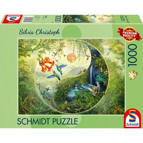 4001504585952 - Silvia Christoph Yin & Yang Im Wald der Kolibris Puzzle