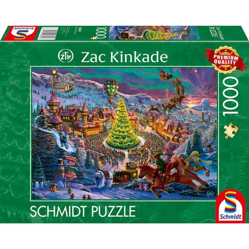 4001504586096 - Zac Kinkade Santas Nordpol Puzzle