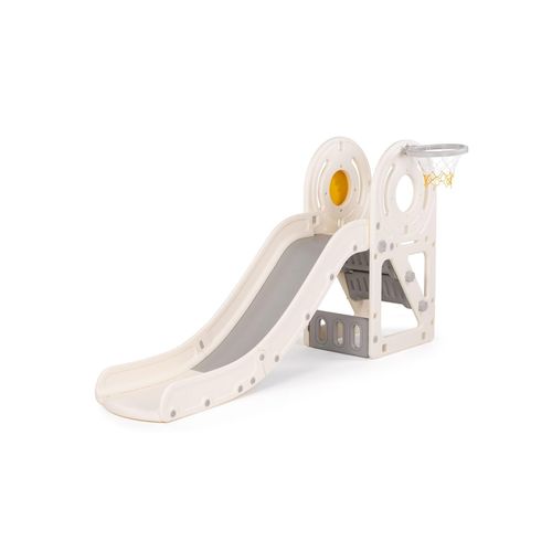 3800933000606 - Kinderrutsche Ente 170 cm Rutschlänge Basketballkorb Ball wetterfest grau 3800933000606 - Kinderrutsche Ente 170 cm Rutschlänge Basketballkorb Ball wetterfest grau