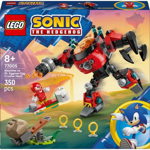 5702017815602 - 77005 Sonic the Hedgehog Knuckles vs Dr Eggmans Egg Crusher Mech Konstruktionsspielzeug