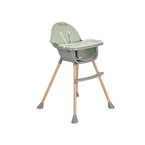 3801005152643 - Kinderhochstuhl Biscotti 2 in 1 Kinderstuhl Anti-Rutsch-Füße Doppeltablett grün 3801005152643 - Kinderhochstuhl Biscotti 2 in 1 Kinderstuhl Anti-Rutsch-Füße Doppeltablett grün