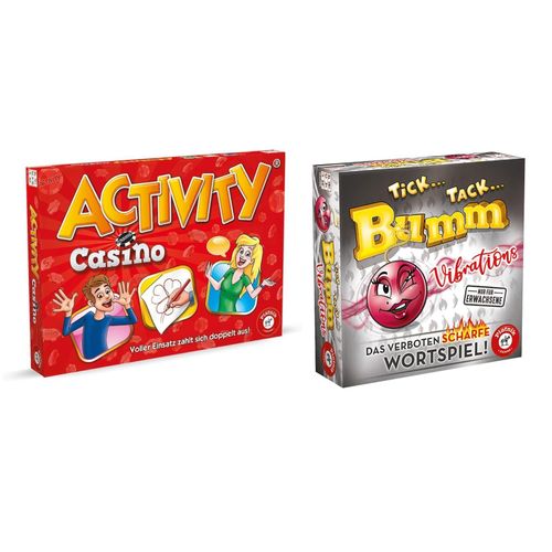 4250897428210 - Activity Casino + Tick Tack Bumm Vibrations 2er Bundle Partyspiel Set 4250897428210 - Activity Casino + Tick Tack Bumm Vibrations 2er Bundle Partyspiel Set