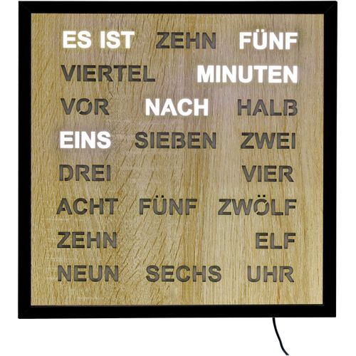 4037445160514 - Wanduhr AMS schwarz (schwarz buchefarben) Wanduhren B H L 40cm x 4cm x 40cm Quarzuhr Digitaluhr Wohnzimmer Esszimmer Küche ArbeitszimmerBüro 4037445160514 - Wanduhr AMS schwarz (schwarz buchefarben) Wanduhren B H L 40cm x 4cm x 40cm Quarzuhr Digitaluhr Wohnzimmer Esszimmer Küche ArbeitszimmerBüro