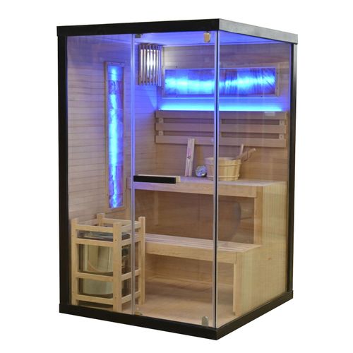 9002827069544 - LUXOR 1 Sauna 2 Pers 120x120x190 cm (Bausatz) 9002827069544 - LUXOR 1 Sauna 2 Pers 120x120x190 cm (Bausatz)