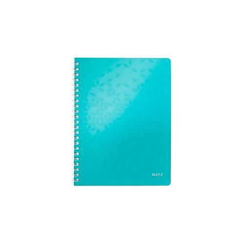 4002432107704 - Collegeblock 4638-00-51 WOW Muster kariert   kariert Rand beidseitig A4 80g blau 80 Blatt 4002432107704 Leitz