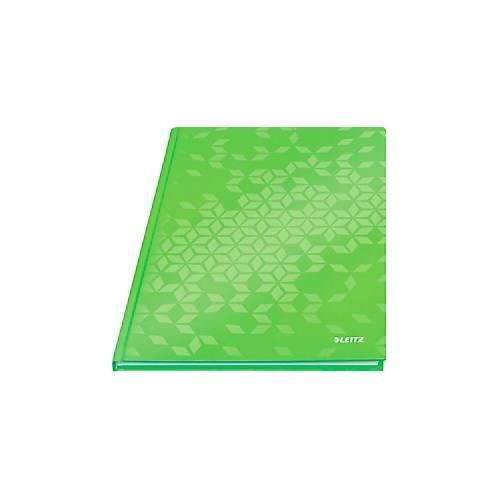 4002432123353 - Notizbuch WOW 4625-10-54 grün A4 liniert 90g 80 Blatt 160 Seiten 4002432123353 Leitz