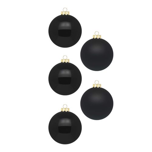 4061752240577 - Weihnachtsbaumkugel MAGIC BY INGE schwarz Glas Weihnachtsbaumkugeln aus Glas 28 Kugeln 6 cm mit 100 Aufhängern 4061752240577 - Weihnachtsbaumkugel MAGIC BY INGE schwarz Glas Weihnachtsbaumkugeln aus Glas 28 Kugeln 6 cm mit 100 Aufhängern