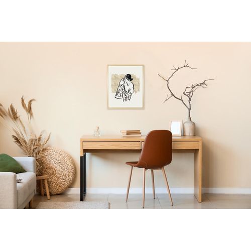 4067437128499 - Bild mit Rahmen SOLIVER Lazy Girl beige (farbe rahmen beige natur farbe bild(er) beigeschwa) B30cm H40cm T15cm Holz Plexiglas Bilder HD Premium Posterdruck mit Echtholzrahmen 4067437128499 - Bild mit Rahmen SOLIVER Lazy Girl beige (farbe rahmen beige natur farbe bild(er) beigeschwa) B30cm H40cm T15cm Holz Plexiglas Bilder HD Premium Posterdruck mit Echtholzrahmen