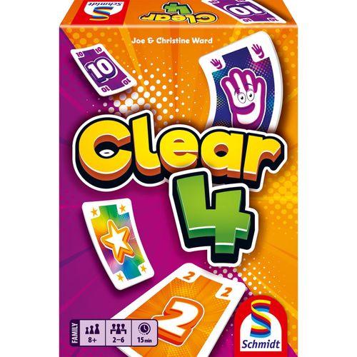 4001504494735 - Clear 4 Kartenspiel 4001504494735 - Clear 4 Kartenspiel