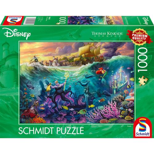 4001504580414 - Thomas Kinkade Studios Disney - Ursula Puzzle