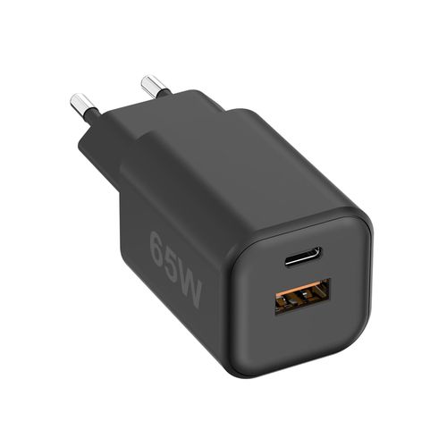 4024559263965 - Fontastic USB Ultra Schnell-Reiselader Mini GaNto65 schwarz 4024559263965 - Fontastic USB Ultra Schnell-Reiselader Mini GaNto65 schwarz