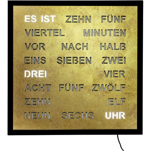 4037445160538 - Wanduhr AMS schwarz (schwarz messingfarben) Wanduhren B H L 40cm x 4cm x 40cm Quarzuhr Digitaluhr Wohnzimmer Esszimmer Küche ArbeitszimmerBüro 4037445160538 - Wanduhr AMS schwarz (schwarz messingfarben) Wanduhren B H L 40cm x 4cm x 40cm Quarzuhr Digitaluhr Wohnzimmer Esszimmer Küche ArbeitszimmerBüro