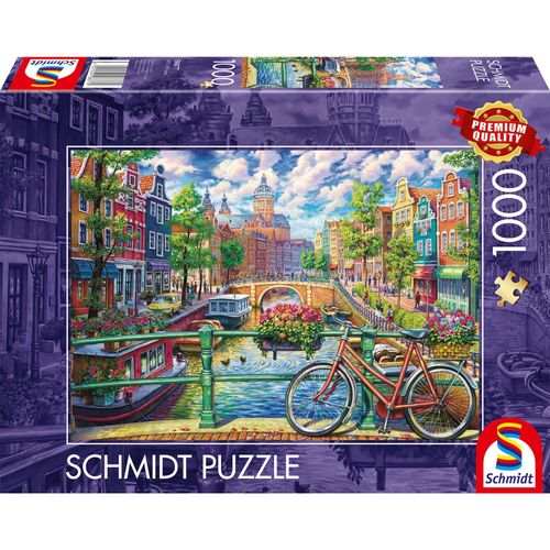4001504588779 - Amsterdamer Grachtenzauber Puzzle 4001504588779 - Amsterdamer Grachtenzauber Puzzle