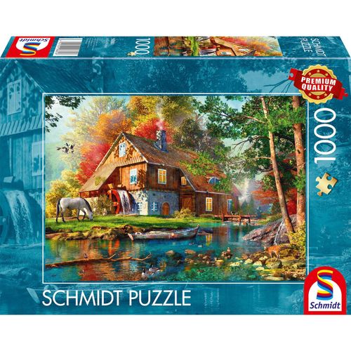 4001504588816 - Wassermühle im Herbst Puzzle 4001504588816 - Wassermühle im Herbst Puzzle
