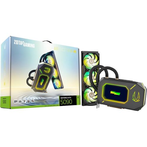 8886307701541 - ZOTAC Grafikkarte GeForce RTX 5090 ARCTICSTORM AIO