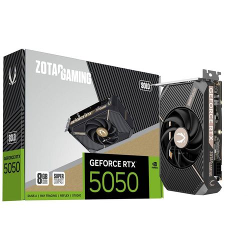 8886307701589 - ZOTAC GeForce RTX 5050 Solo - 8GB GDDR6 RAM - Grafikkarte