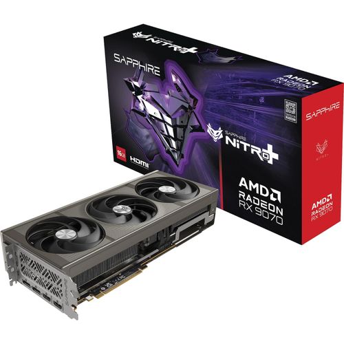 4895106295933 - SAPPHIRE Radeon RX9070 Nitro+ GAMING OC 16GBGDDR6 2xHDMI 2xD 4895106295933 - SAPPHIRE Radeon RX9070 Nitro+ GAMING OC 16GBGDDR6 2xHDMI 2xD