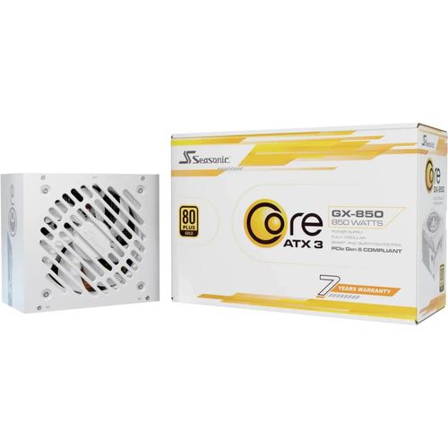 4711173878728 - Core GX-850-V2-WHITE 850W PC-Netzteil 4711173878728 - Core GX-850-V2-WHITE 850W PC-Netzteil