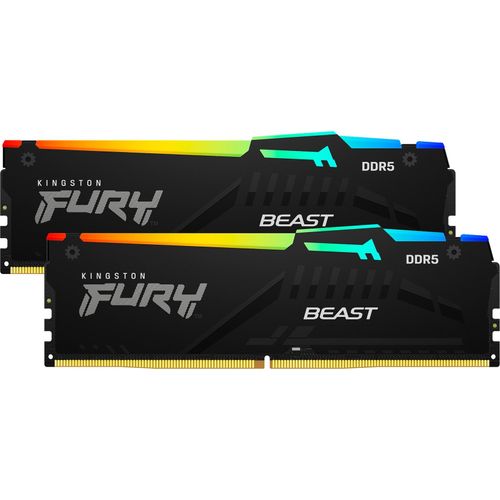 0740617345902 - 32GB (2x16GB) KINGSTON DIMM FURY Beast Black DDR5-6000 CL36 RAM Arbeitsspeicher (KF560C36BBE2AK2-32) 0740617345902 - 32GB (2x16GB) KINGSTON DIMM FURY Beast Black DDR5-6000 CL36 RAM Arbeitsspeicher (KF560C36BBE2AK2-32)